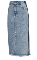 Adidas Original x Kseniaschnaider Jeans Maxirock: Stil & lässiger Komfort